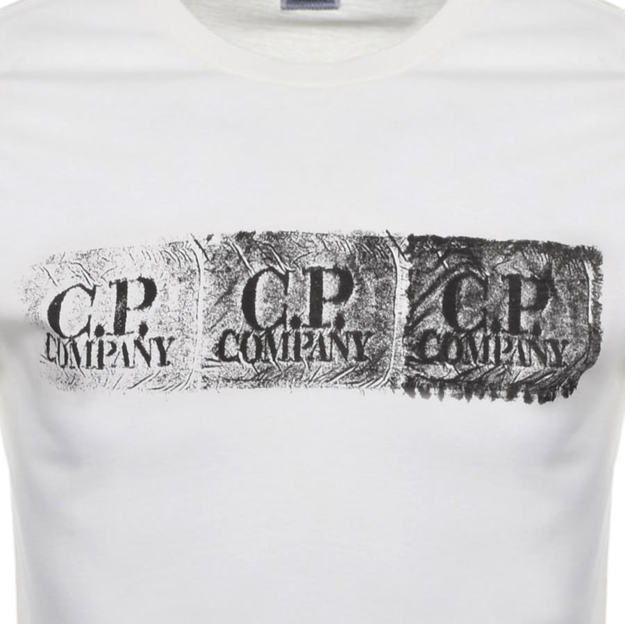 Alternative Image for ProductCP Company Logo T Shirt White3